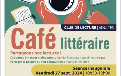 Animation café littéraire- Ville de Sceaux